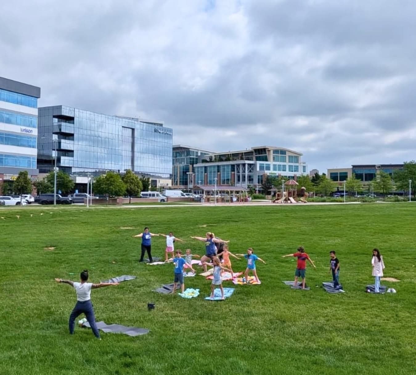 Kids Yoga at The Park