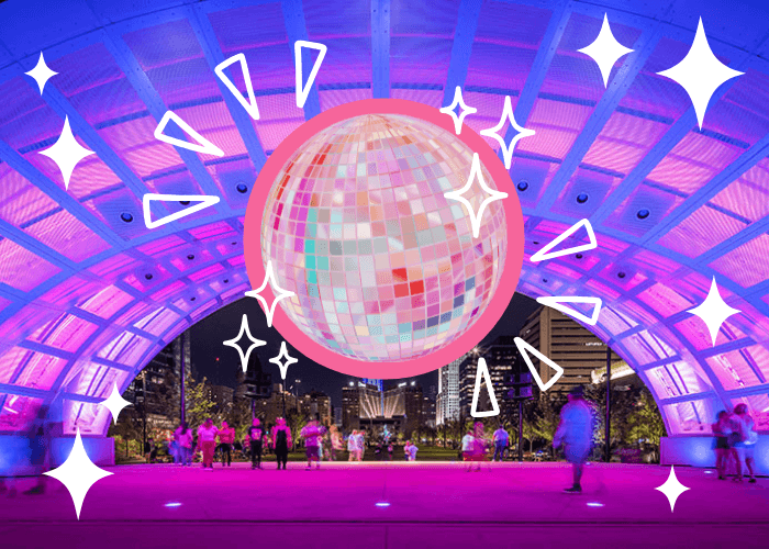 Silent Disco in The RiverFront Sculpture Park